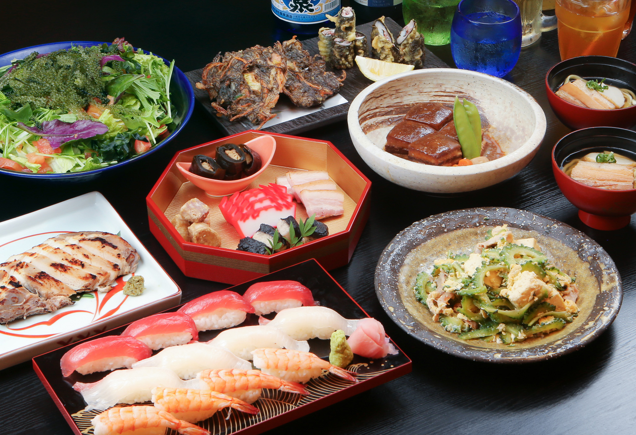 大皿＆飲み放題付きプラン